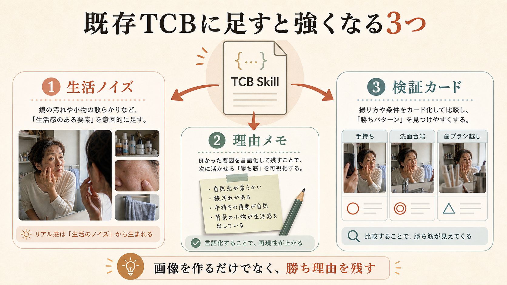 既存TCBに足すと強くなる3つの説明画像